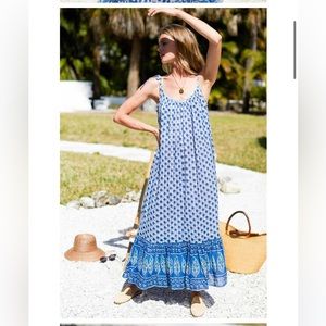 Emerson Fry India Button Front Sundress - Arbor
Blissful Blue Organic xs/s